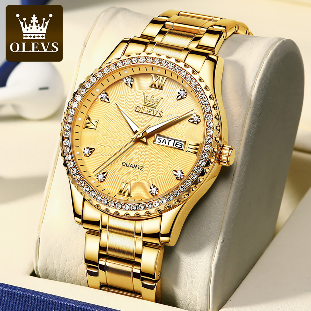 Luxury Watch Maker - OLEVS 5565 Orologio al Quarzo di
