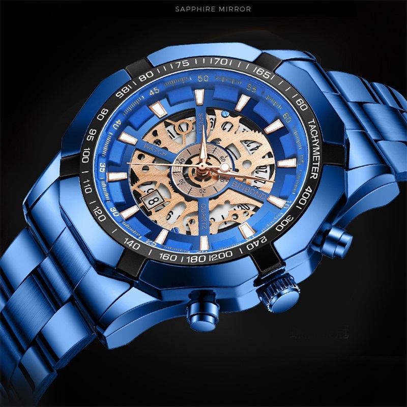 Orologi da Uomo Binbond, Marca - Luxury Watch Maker recensione e prezzo