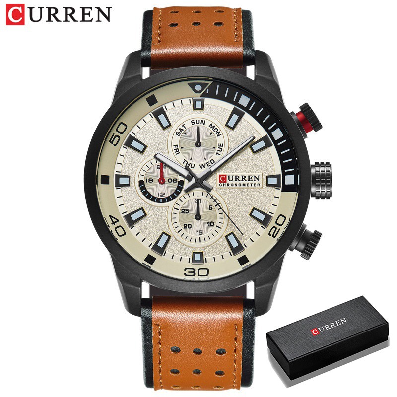 2017 CURREN Moda Orologio Da U - Luxury Watch Maker recensione e prezzo