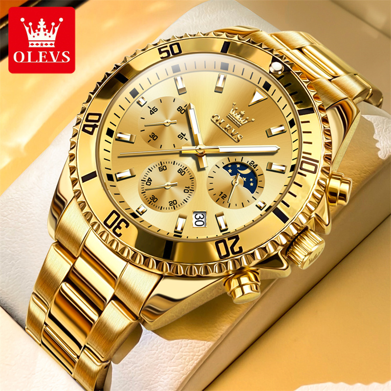 OLEVS Orologio da uomo Top Bra - Luxury Watch Maker recensione e prezzo