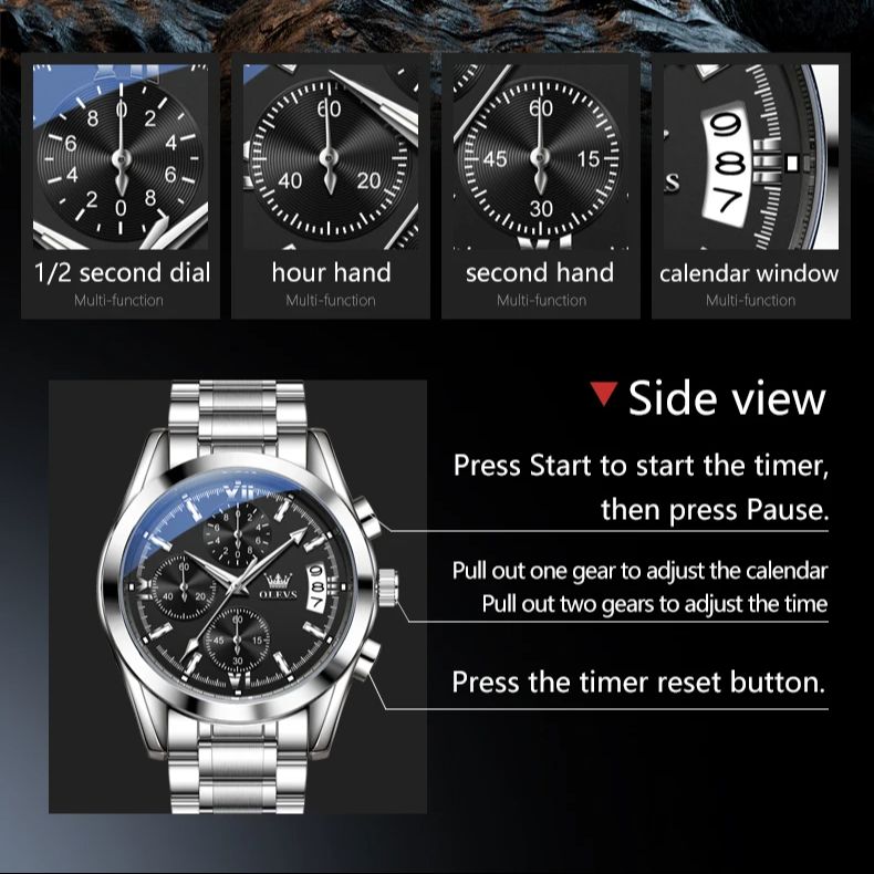 OLEVS 2987 Orologio da uomo or - Luxury Watch Maker recensione e prezzo