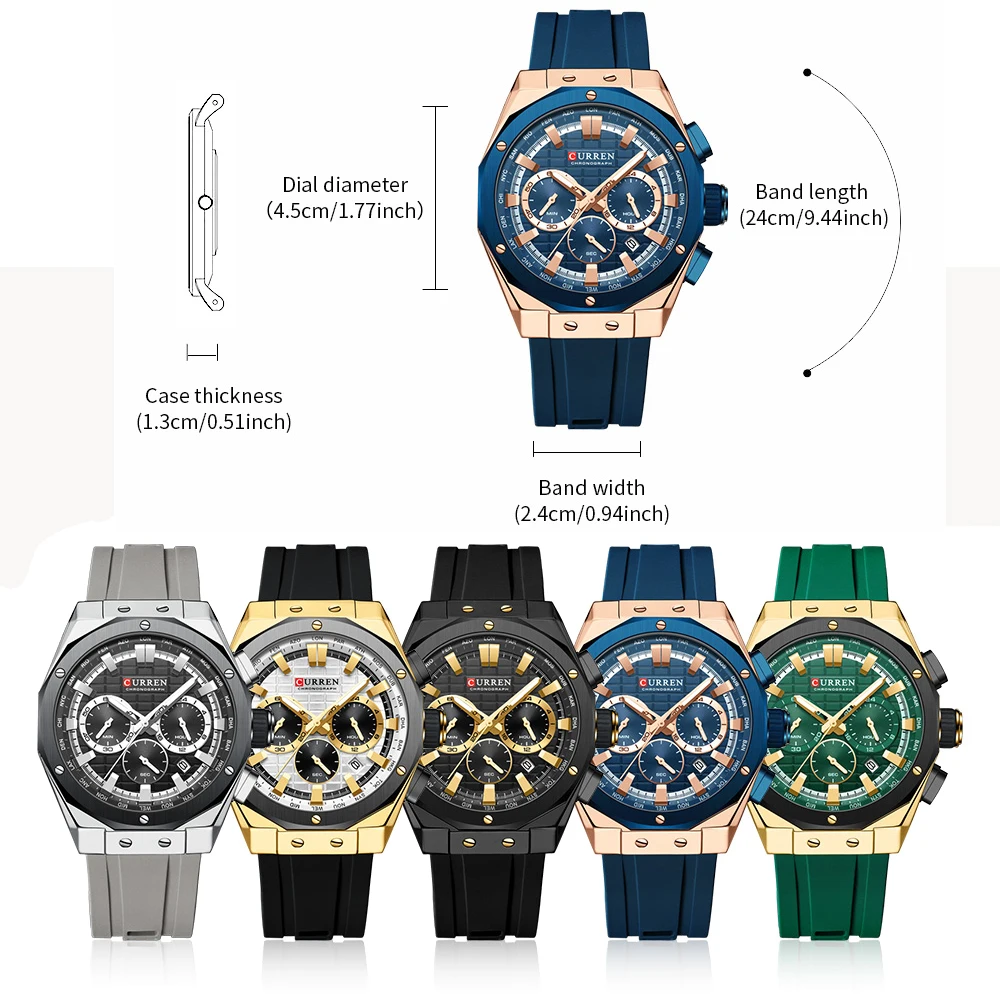 CURREN Luxury Brand cronografo - Luxury Watch Investment recensione e prezzo