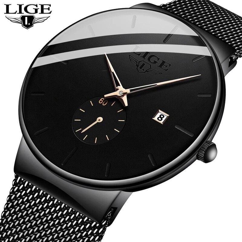 LIGE Fashion Mens orologi Top  - Luxury Watch Top 10 recensione e prezzo