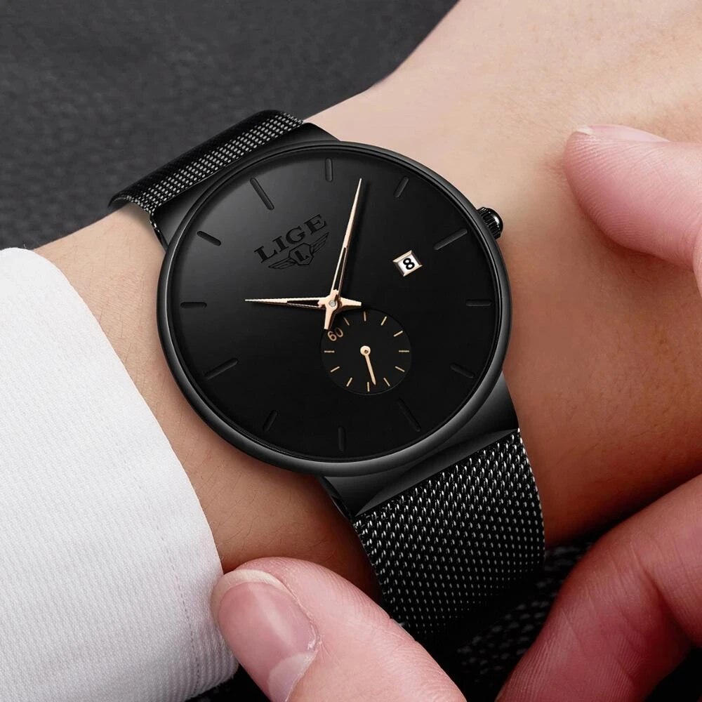 LIGE Fashion Mens orologi Top  - Luxury Watch Top 10 recensione e prezzo